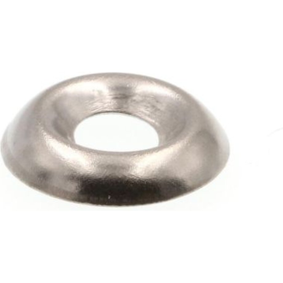 Nickel Plated Steel Countersunk Countersunk Washer, 12in
