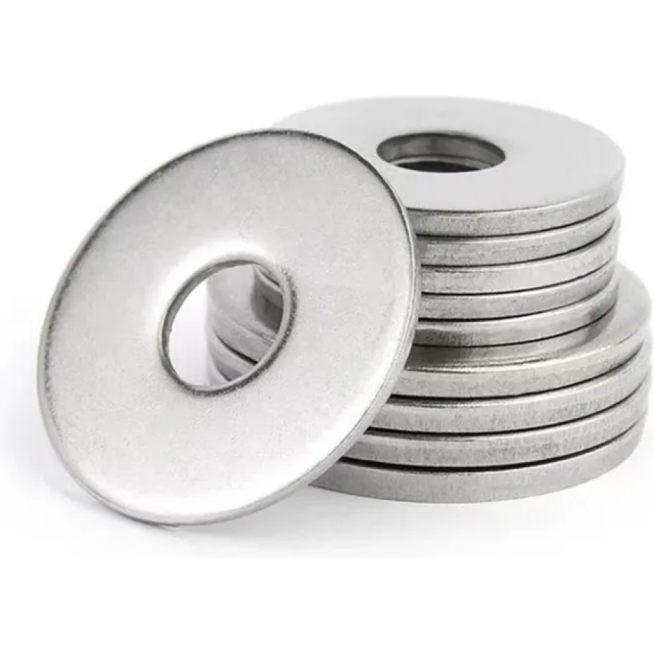 Carbon Steel Plain Flat Washer M6
