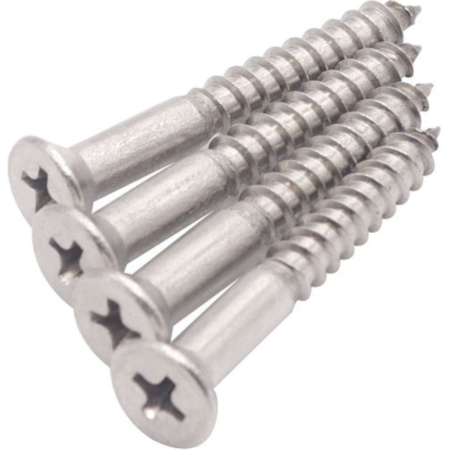 Half-tooth Wood Screws